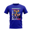 Alessandro Del Piero Italy Bootleg T-Shirt (Blue)_0