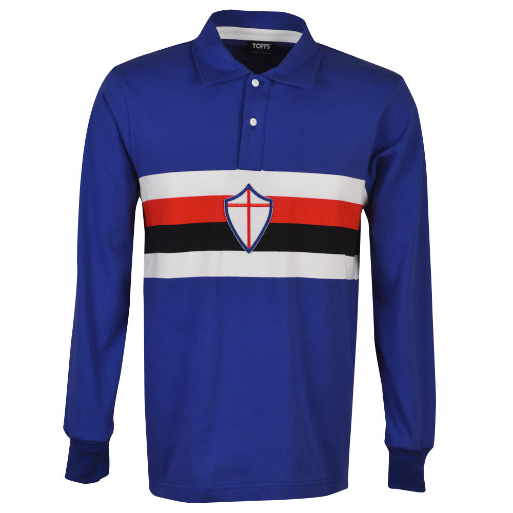 Sampdoria 1971 Retro Football Shirt_0