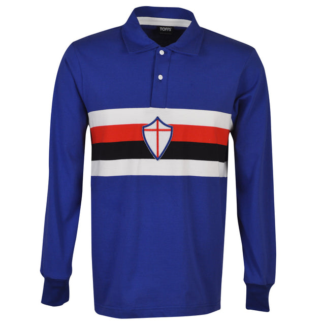 Sampdoria 1971 Retro Football Shirt_0