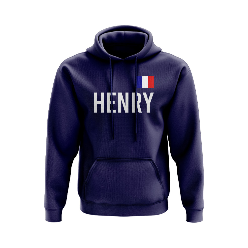 Thierry Henry France Name Hoody (Navy)_0