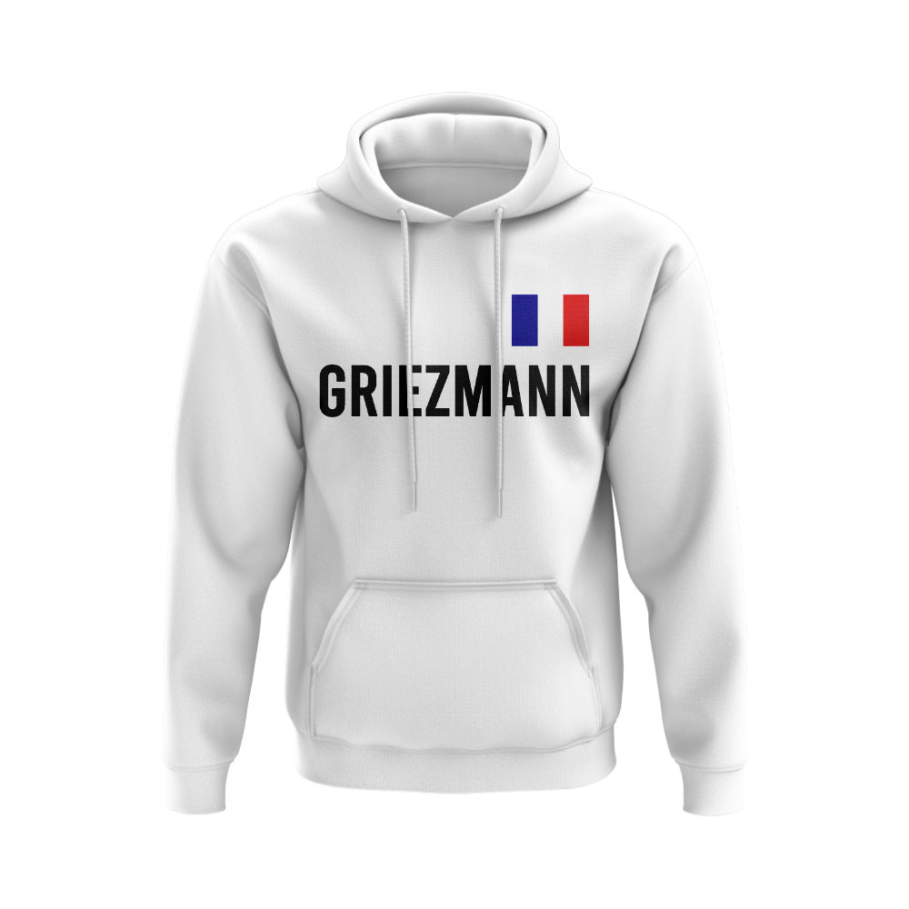 Antoine Griezmann France Name Hoody (White)_0
