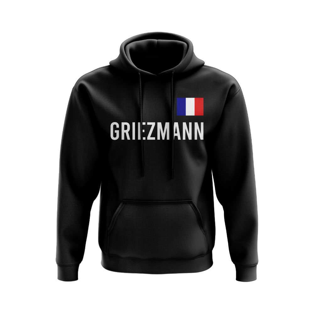 Antoine Greizmann France Name Hoody (Black)_0