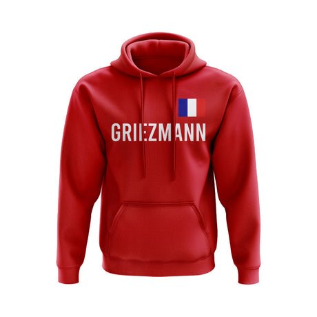 Antoine Greizmann France Name Hoody (Red)_0
