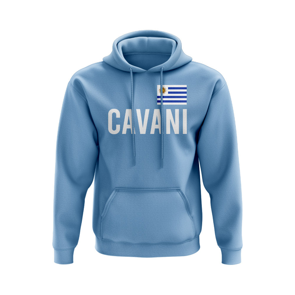 Edinson Cavani Uruguay Name Hoody (Sky Blue)_0