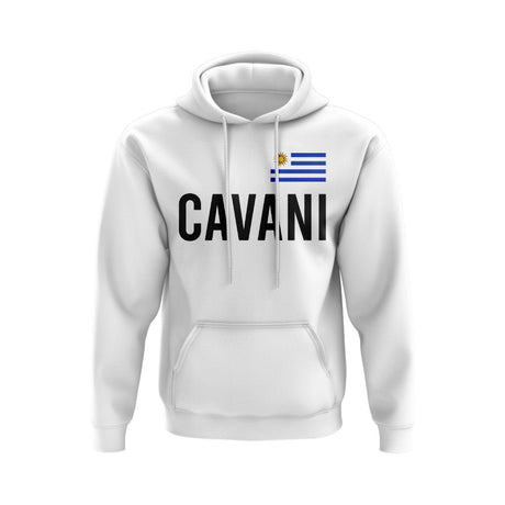 Edinson Cavani Uruguay Name Hoody (White)_0