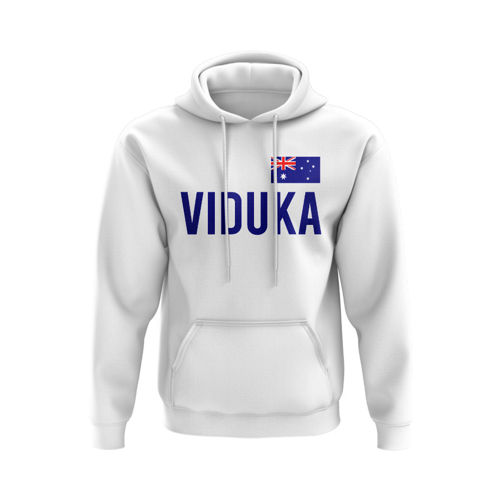 Mark Viduka Australia Name Hoody (White)_0