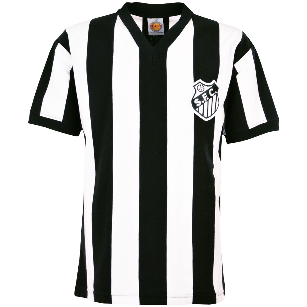 Santos 1970s Retro Kids Retro Football Shirt_0