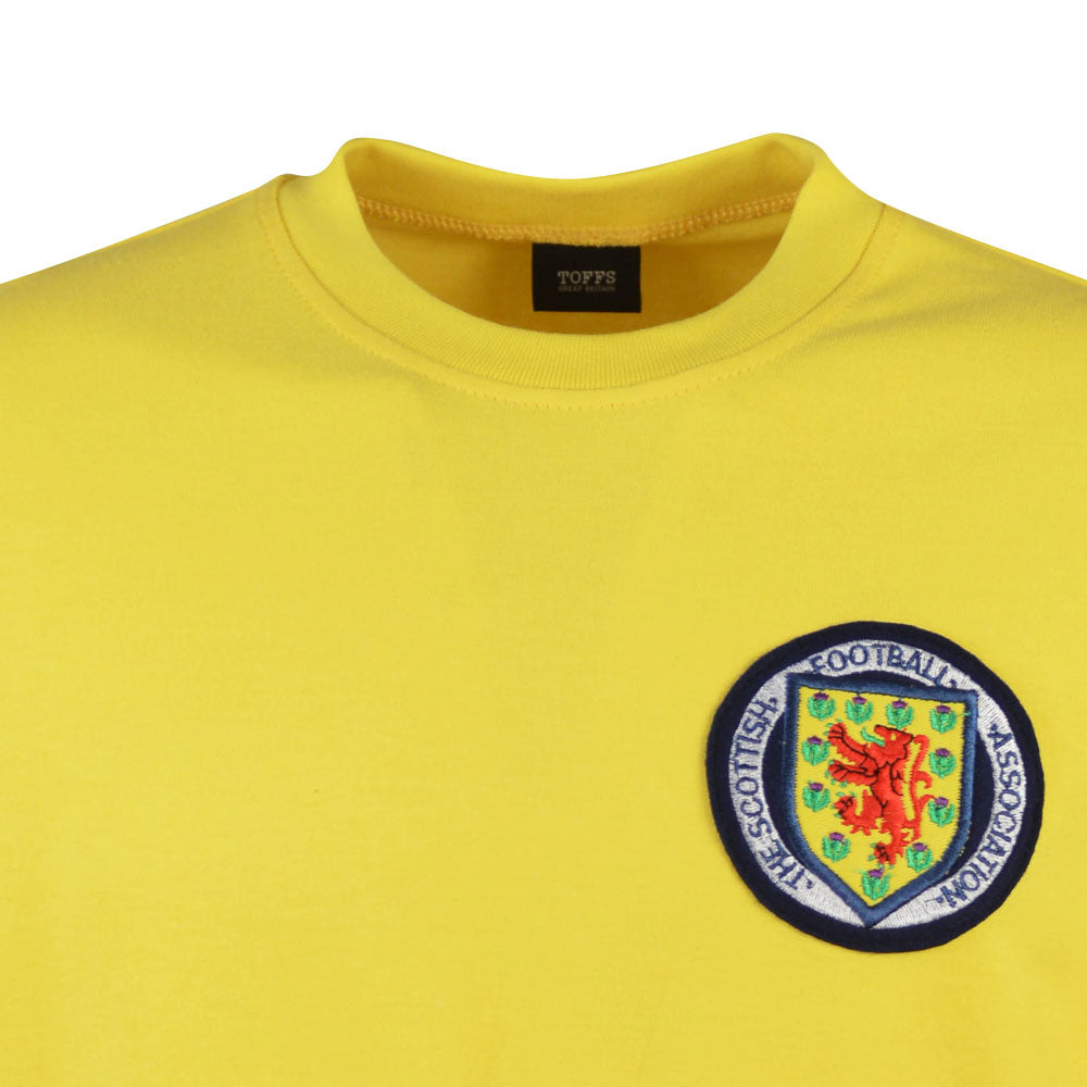 Scotland 1967 Ronnie Simpson Kids GK Retro Football Shirt_2