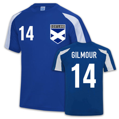 Scotland Ireland Sports Training Jersey (Billy Gilmour 14)_0
