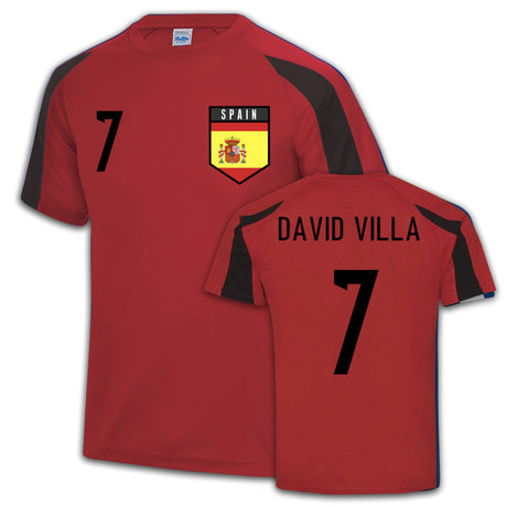Spain Sports Jersey Training (David Villa 7)_0