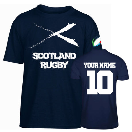 Scotland Country Rugby T-Shirt (Your Name)_0