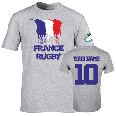 France Country Rugby T-Shirt (Your Name)_0