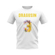 Radu Dragusin Name And Number Romania T-Shirt (White)_0