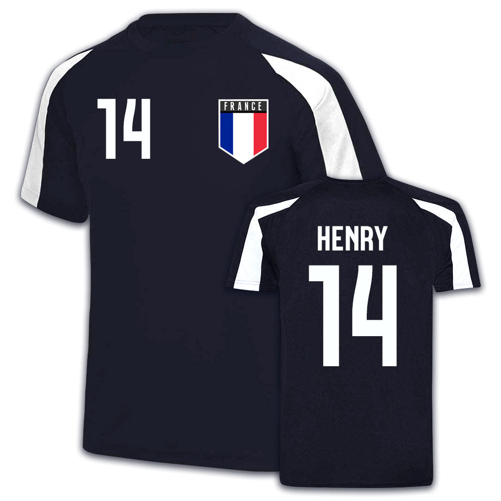 France Sports Training Jersey (Thierry Henry 14)_0