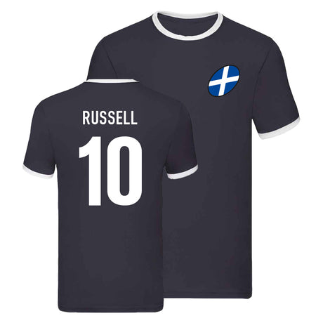 Scotland Rugby Ringer T-shirt (Finn Russell 10)_0