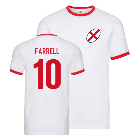 England Rugby Ringer T-shirt (Owen Farrell 10)_0