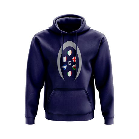 Six Nations Rugby Shield Hoody (Navy)_0