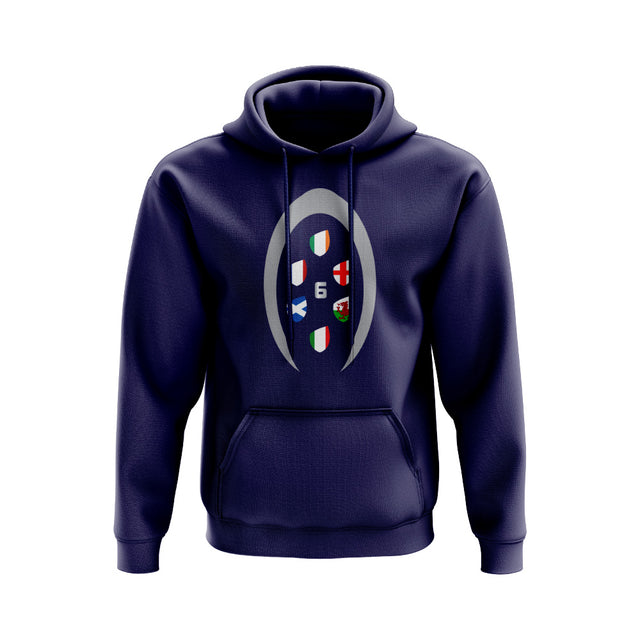 Six Nations Rugby Shield Hoody (Navy)_0