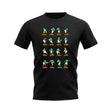 Green Rugby Figurine T-Shirt (Black)_0