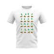 Green Rugby Figurine T-Shirt (White)_0