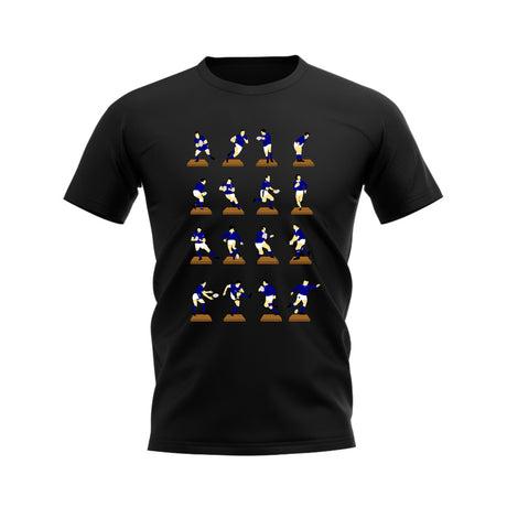 Navy Rugby Figurine T-Shirt (Black)_0
