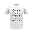 Navy Rugby Figurine T-Shirt (White)_0
