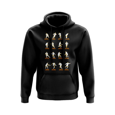 White Rugby Figurine Hoody (Black)_0