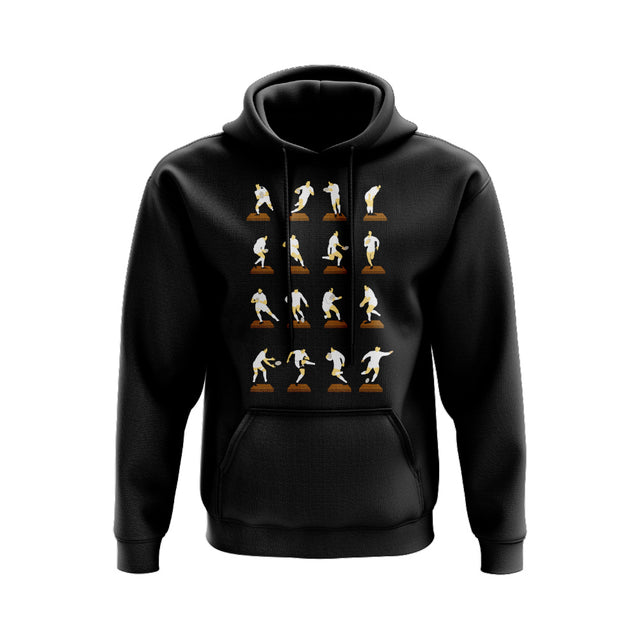 White Rugby Figurine Hoody (Black)_0