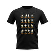 White Rugby Figurine T-Shirt (Black)_0