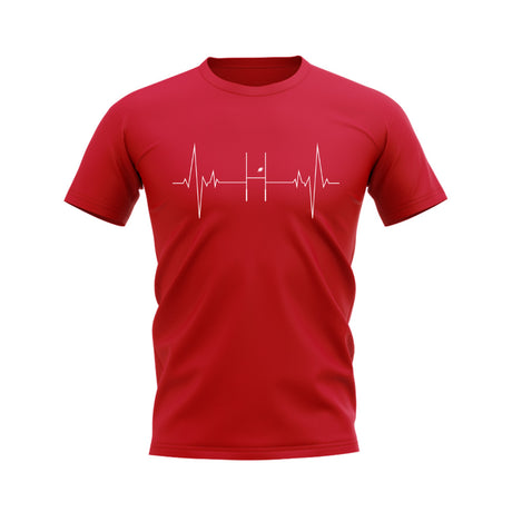 Rugby Heartbeat T-Shirt (Red)_0
