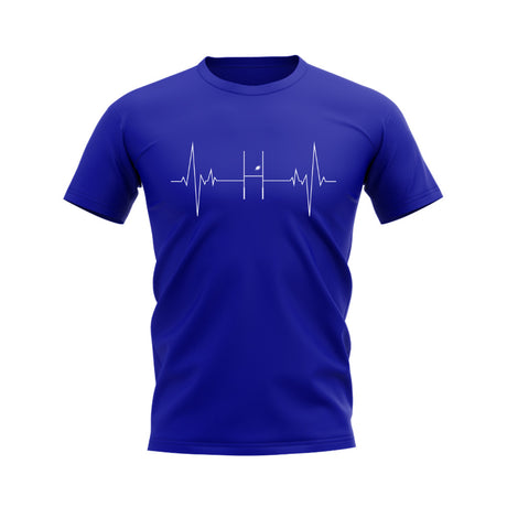 Rugby Heartbeat T-Shirt (Blue)_0