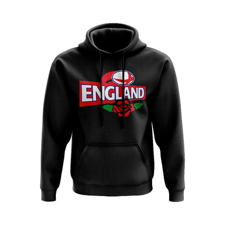 England National Team Rugby Hoody (Black)_0