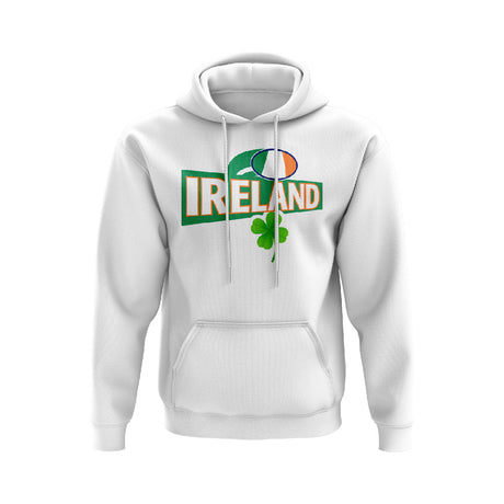 Ireland Rugby National Team Hoody (White)_0