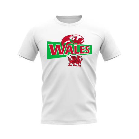 Wales Rugby National Team T-Shirt (White)_0