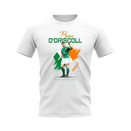 Brian O\'Driscoll Ireland Rugby T-Shirt (White)_0