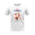 Owen Farrell England Rugby T-Shirt (White)_0
