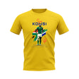 Siya Kolisi South Africa Rugby T-Shirt (Yellow)_0