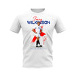Jonny Wilkinson England Rugby T-Shirt (White)_0
