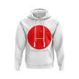 England Rugby Posts Circle Hoody (White)_0