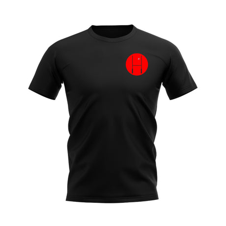 England Rugby Posts Logo T-Shirt (Black)_0