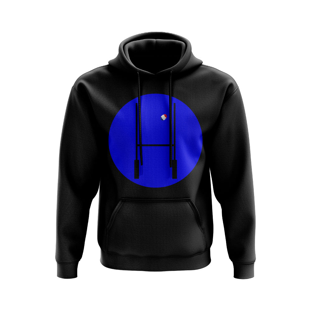 France Rugby Posts Circle Hoody (Black)_0