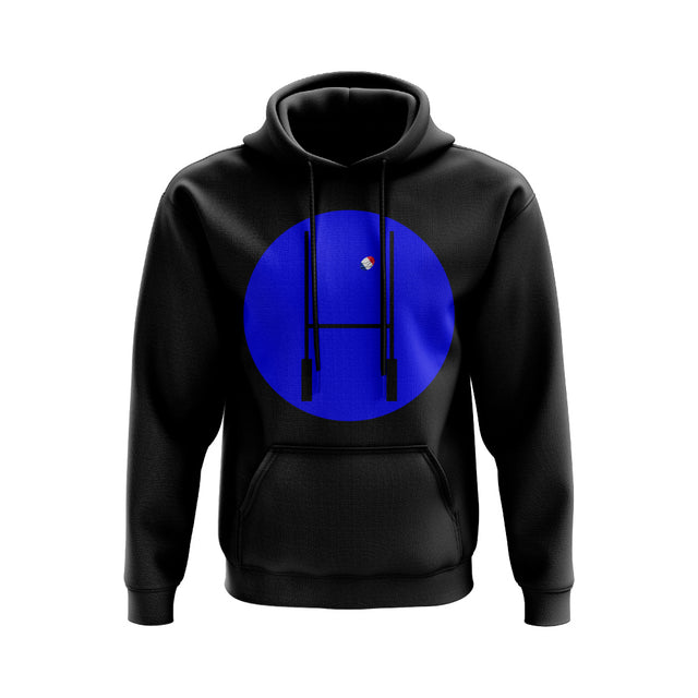 France Rugby Posts Circle Hoody (Black)_0