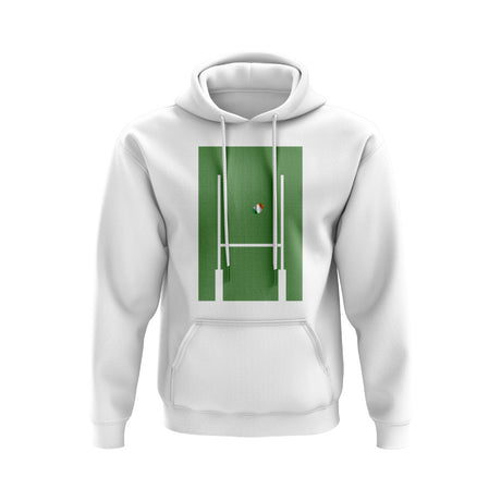 Ireland Rugby Posts Hoody (White)_0