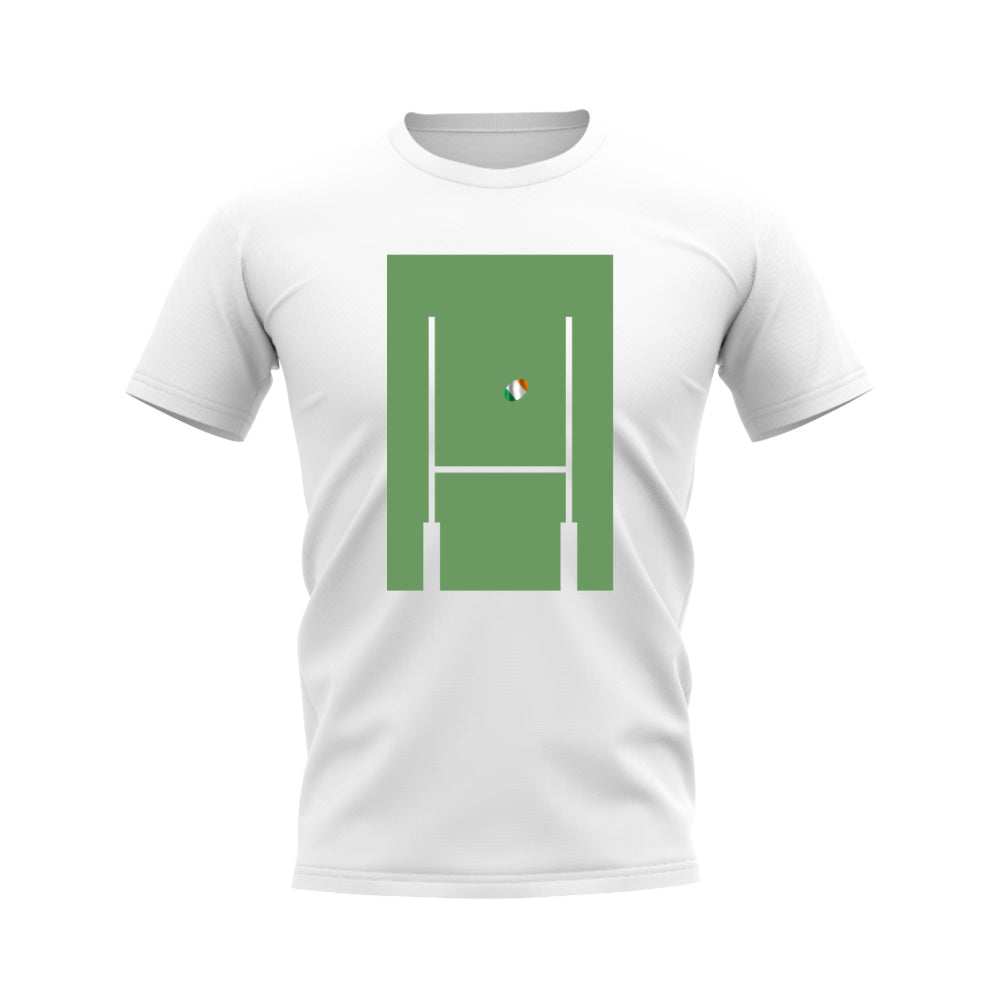 Ireland Rugby Posts T-Shirt (White)_0