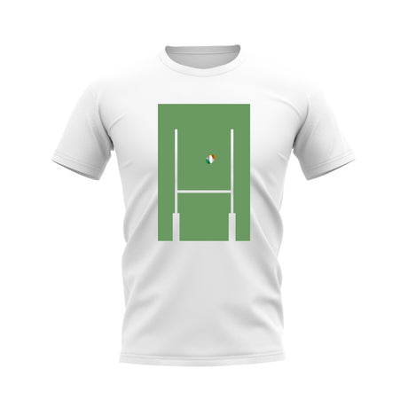 Ireland Rugby Posts T-Shirt (White)_0