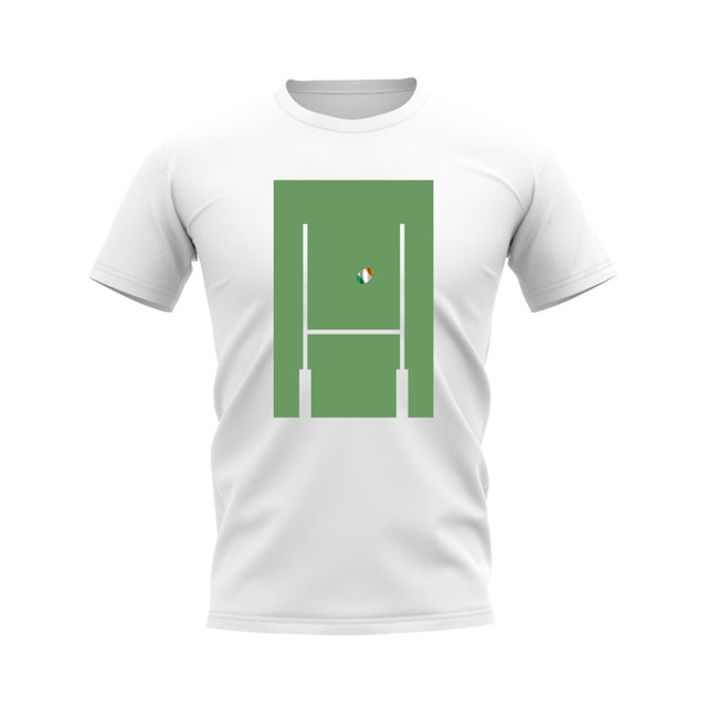 Ireland Rugby Posts T-Shirt (White)_0