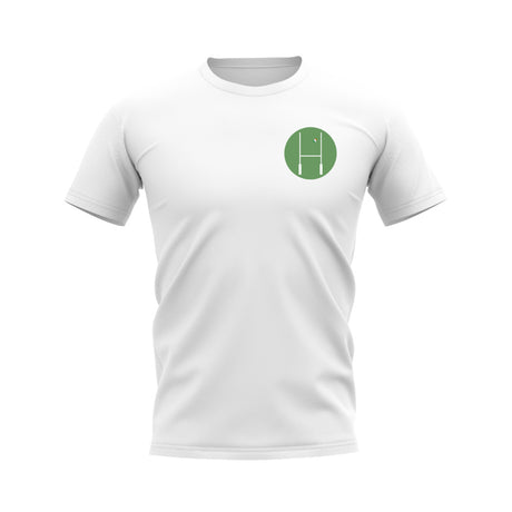 Ireland Rugby Posts Logo T-Shirt (White)_0