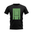Ireland Rugby Posts T-Shirt (Black)_0