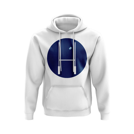 Scotland Rugby Posts Circle Hoody (White)_0