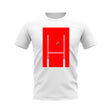 Wales Rugby Posts T-Shirt (White)_0